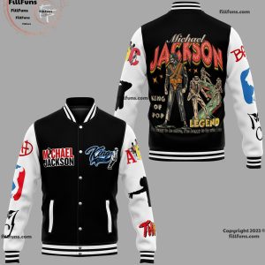 Michael Jackson King Of Pop Legend I’m Happy To Be Alive, I’m Happy To Be Who I Am Baseball Jacket