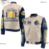 2023 National Champions Go Blue Michigan Wolverines Baseball Jacket