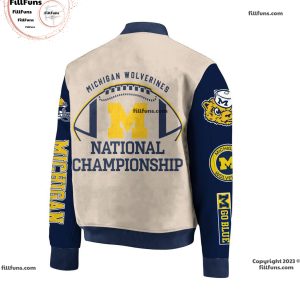 Michigan Wolverines 2024 National Championship Baseball Jacket