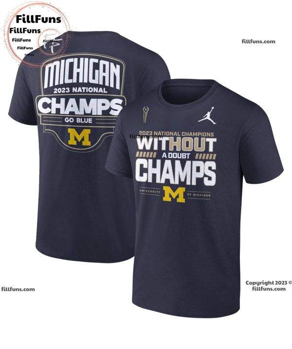 Michigan Wolverines College Football Playoff 2023 National Champions Shirt