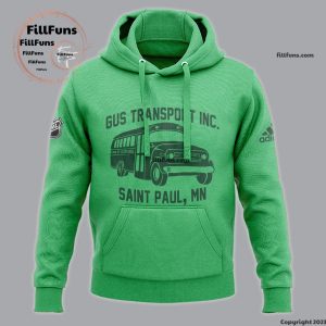 Minnesota Wild Gus Transport INC Saint Paul, MN Unisex Hoodie