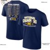 National Champions 2023 Michigan Wolverines Jan 8, 2024 Houston, TX 3D T-Shirt