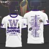 Washington Huskies 2024 National Champions Tshirt