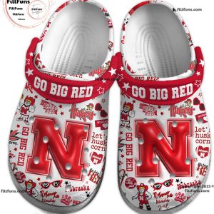 Nebraska Cornhuskers football Go Big Red Crocs