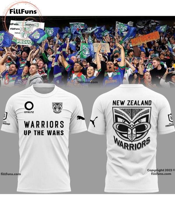 New Zealand Warriors Up The Wahs 3D T-Shirt