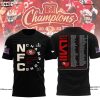 AFC Champions Kansas City Chiefs Are All In Super Bowl LVIII Black 3D T-Shirt