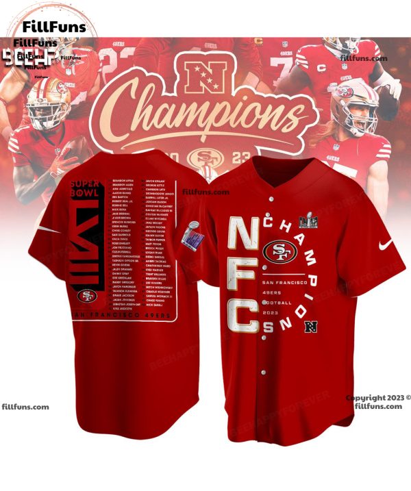 NFC Champions San Francisco 49ers Are All In Super Bowl LVIII Red 3D T-Shirt