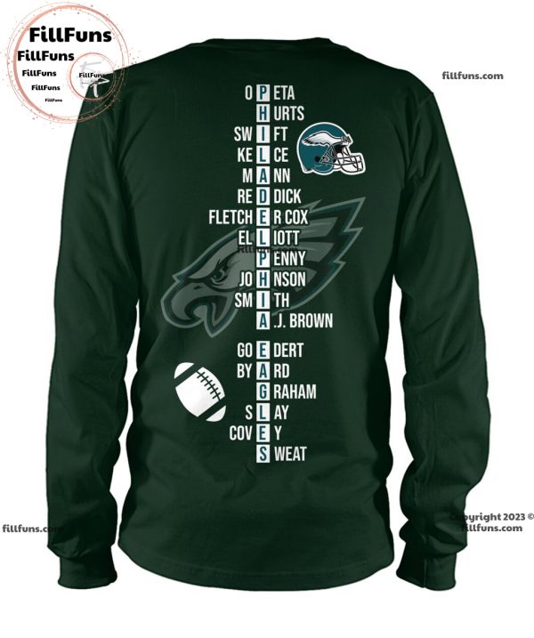 Philadelphia Eagles 2023-24 Playoffs Unisex T-Shirt