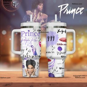 Prince Purple Rain 999 Stanley Tumbler 40Oz