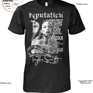 Reputation – Album by Taylor Swift Unisex T-Shirt