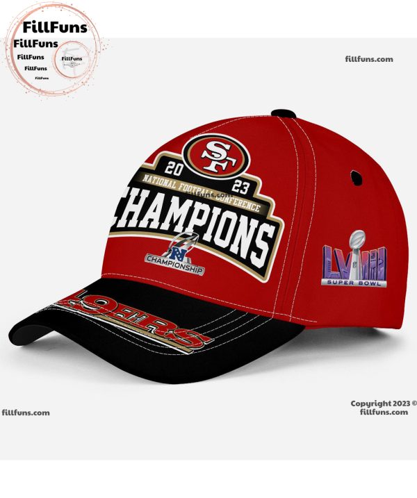 San Francisco 49ers 2023 National Football Conference Champions Classic Cap