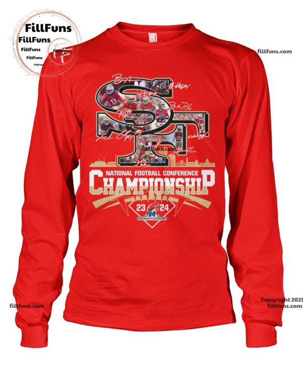 San Francisco 49ers American Football Conference Championship 2023 – 2024 Unisex T-Shirt