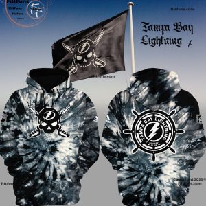 Special Edition Tampa Bay Lightning Gasparilla Pirate Tie – Dye Hoodie, Jogger, Cap
