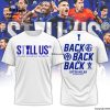 Still Us Italian Supercup Winners Back To Back To Back Inter Milan Football 3D T-Shirt – Blue