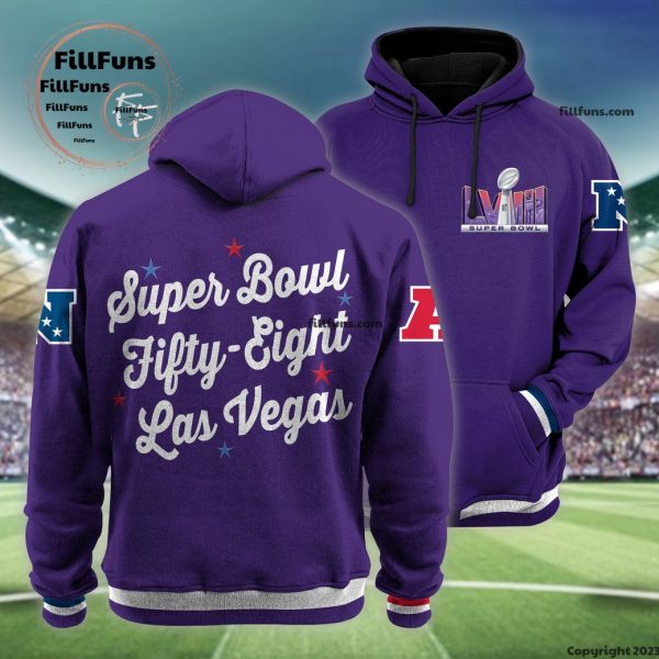 Super Bowl Fifty – Eight Las Vegas Hoodie, Hat