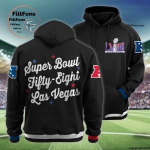 Super Bowl Fifty – Eight Las Vegas Hoodie, Hat – Black
