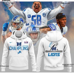 Super Bowl LVII Champions Detroit Lions Hoodie