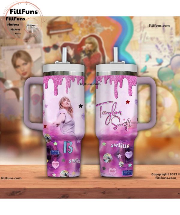 Taylor Swift 13 Swiftie Stanley Tumbler 40Oz