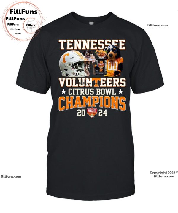Tennessee Volunteers Citrus Bowl Champions 2024 Unisex T-Shirt
