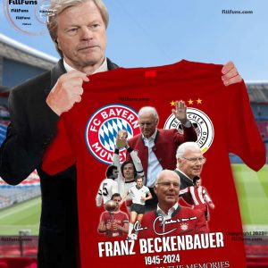 Thank You For The Memories Franz Beckenbauerb Limited Edition T-Shirt