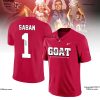 Goat Nick Saban Coach Thank You For The Memories Football Jersey