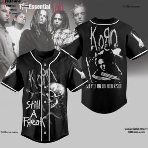 The Essential Korn Still A Freak See You On The Other Side Baseball Jersey
