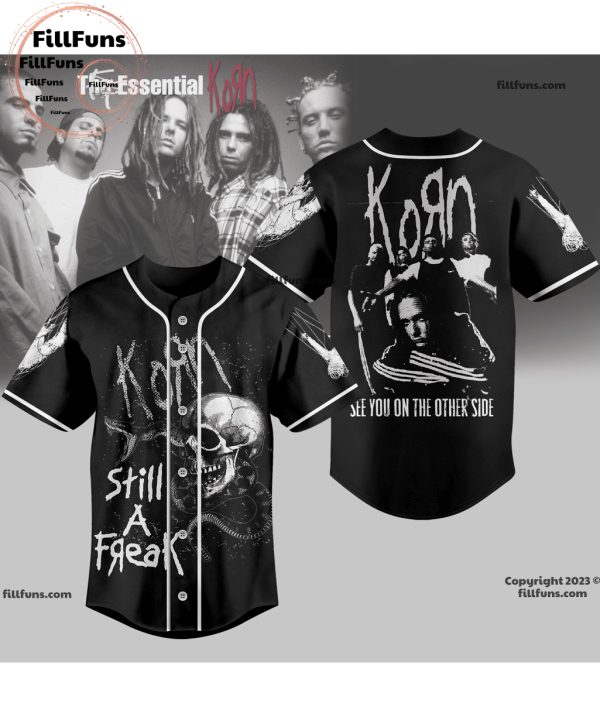 The Essential Korn Still A Freak See You On The Other Side Baseball Jersey