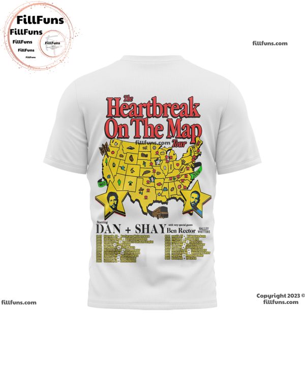 The Heartbreak On The Map Tour 3D T-Shirt