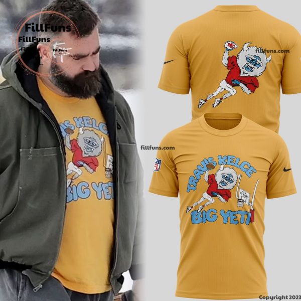 Travis Kelce Big Yeti Kansas City Chiefs Hoodie, T-Shirt