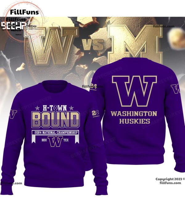 Washington Huskies Football Playoff 2024 National Championship Tshirt