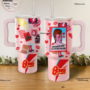 You Make This Laddin Sane David Bowie 40oz Tumbler with Handle and Straw