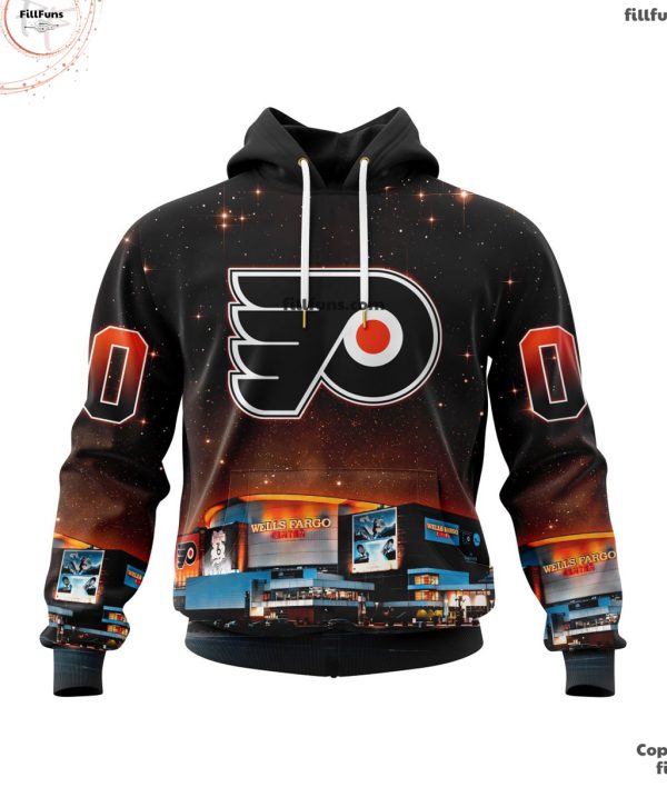 Personalized NHL Philadelphia Flyers Special Design With Wells Fargo Center Hoodie Limited