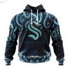 Personalized NHL Seattle Kraken 2024 Winter Classic Design Concept Hoodie Limited