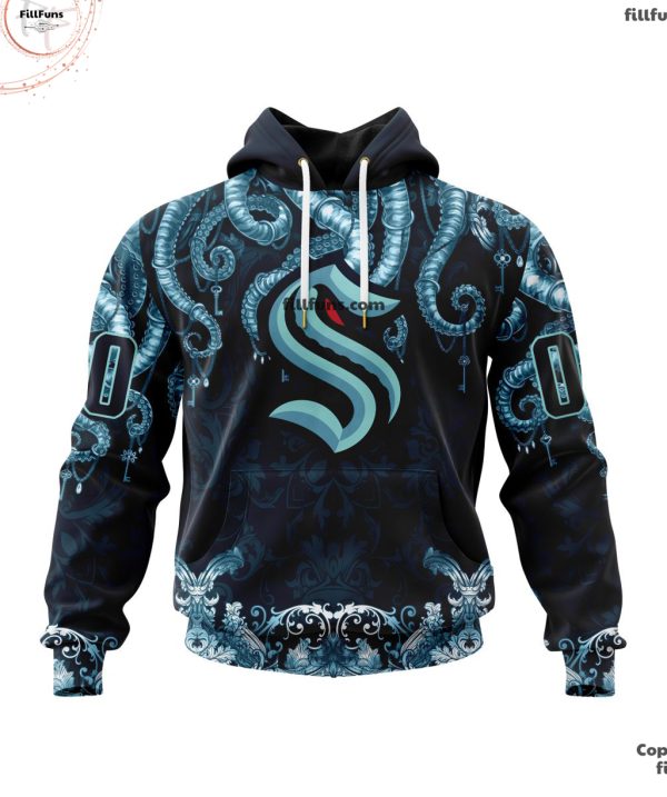 Personalized NHL Seattle Kraken Special Kraken Design Hoodie Limited