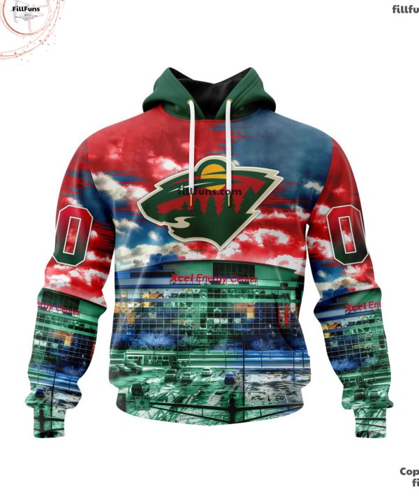 Personalized NHL Minnesota Wild Special Design With Xcel Energy Center Hoodie Limited