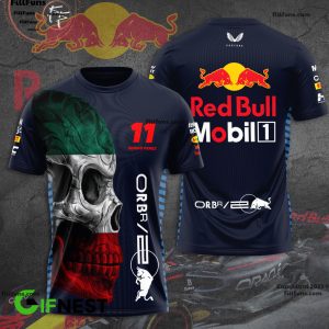 Oracle Red Bull Racing No.11 Sergio Perez 3D T-Shirt