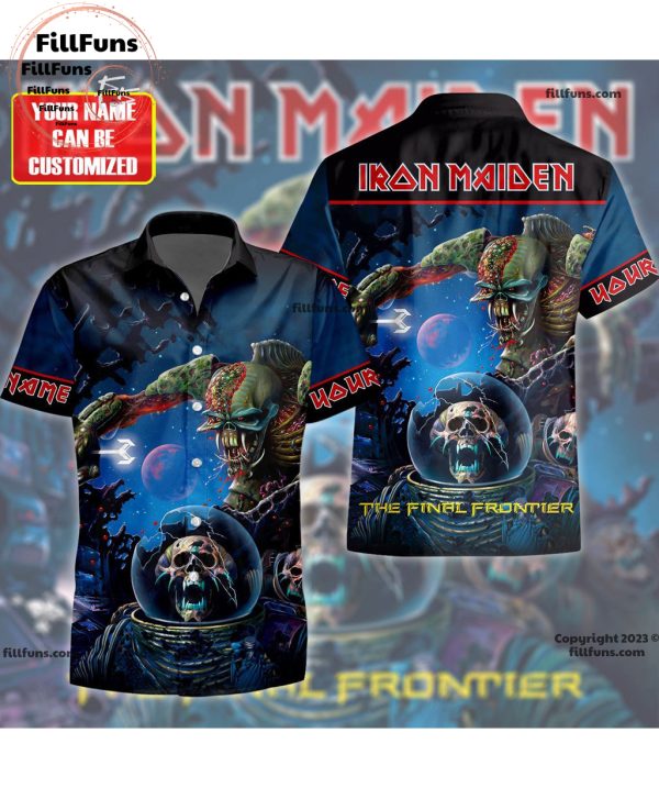 Custom Name Iron Maiden The Final Frontier Hawaiian Shirt