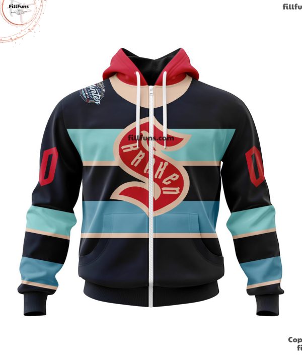 Personalized NHL Seattle Kraken 2024 Winter Classic Design Concept Hoodie Limited