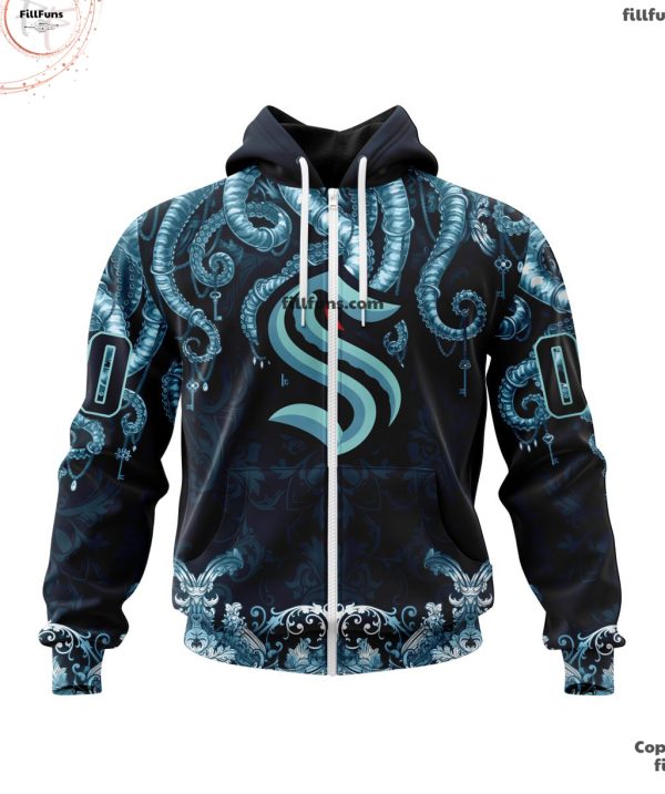 Personalized NHL Seattle Kraken Special Kraken Design Hoodie Limited