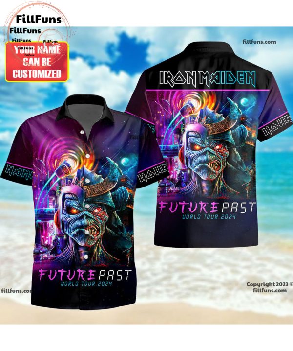 Iron Maiden Future Past World Tour 2024 Hawaiian Shirt