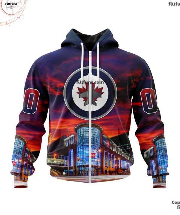 Personalized NHL Winnipeg Jets Special Design With Canada Life Centre Hoodie Limited