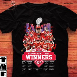 2023 2024 Divisional Super Bowl LVIII Winners Kansas City Chiefs Unisex T-Shirt