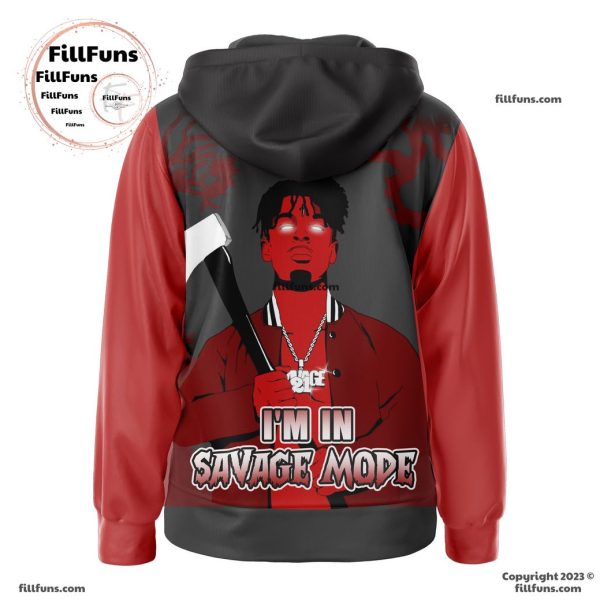 21 Savage I’m In Savage Mode Hoodie