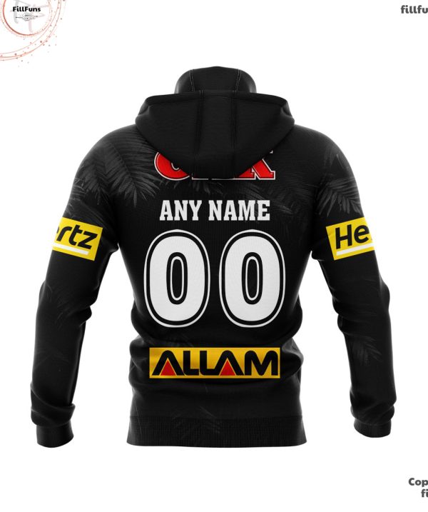 Personalized NRL Penrith Panthers Personalized 2024 Warm Up Kits Hoodie