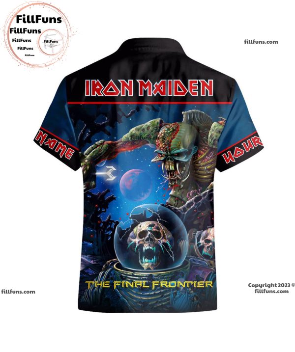 Custom Name Iron Maiden The Final Frontier Hawaiian Shirt