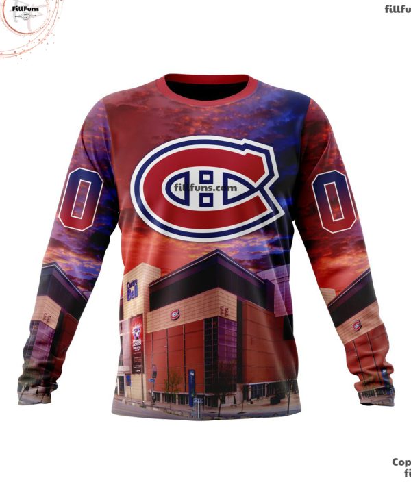 Personalized NHL Montreal Canadiens Special Design With Bell Centre Hoodie Limited