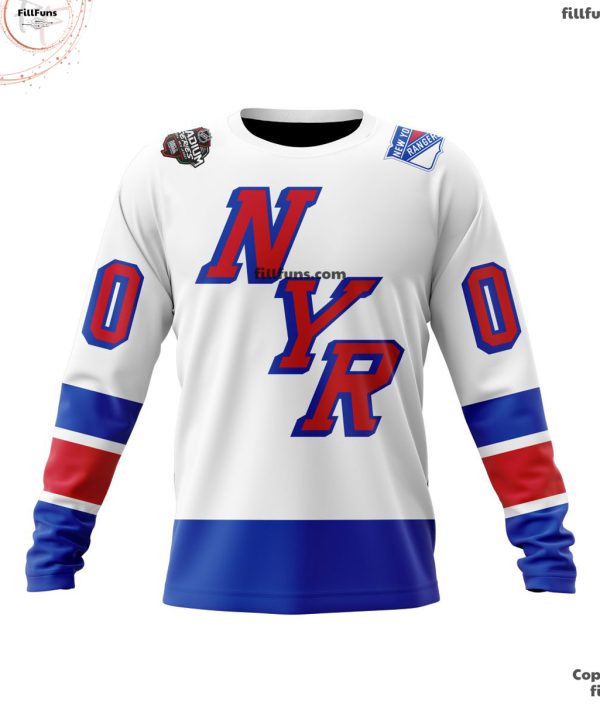 Personalized NHL New York Rangers Personalized 2024 Stadium Series Hoodie Limited