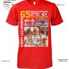 80 Years Of Super Bowl Champions 1944 – 2024 San Francisco 49ers T-Shirt