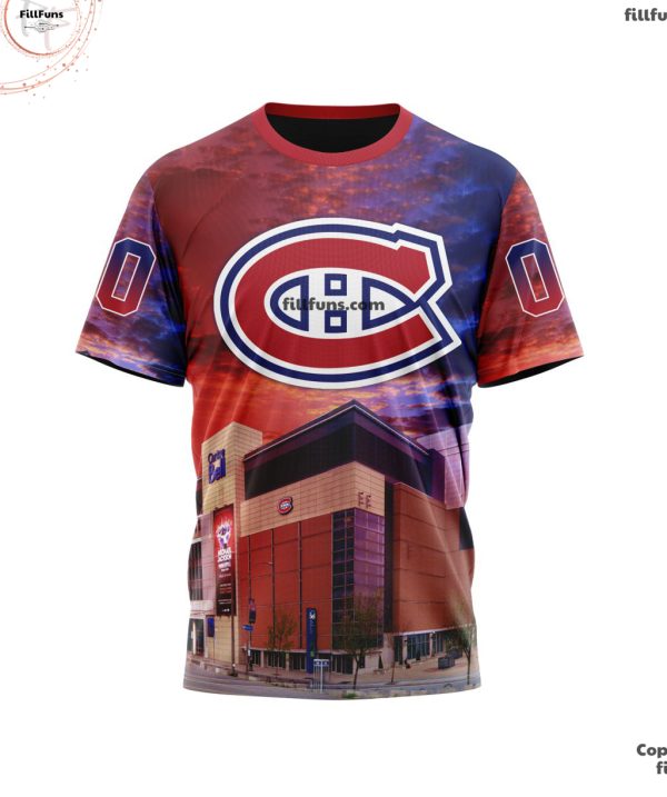 Personalized NHL Montreal Canadiens Special Design With Bell Centre Hoodie Limited