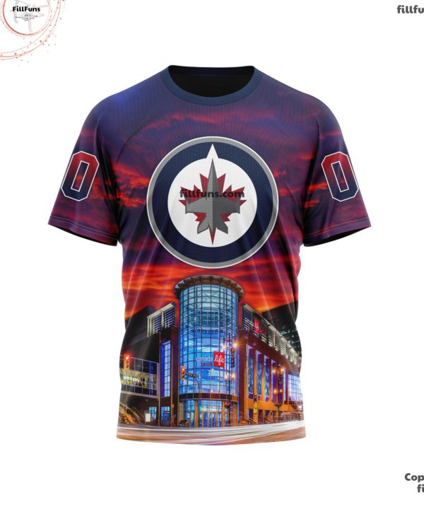 Personalized NHL Winnipeg Jets Special Design With Canada Life Centre Hoodie Limited